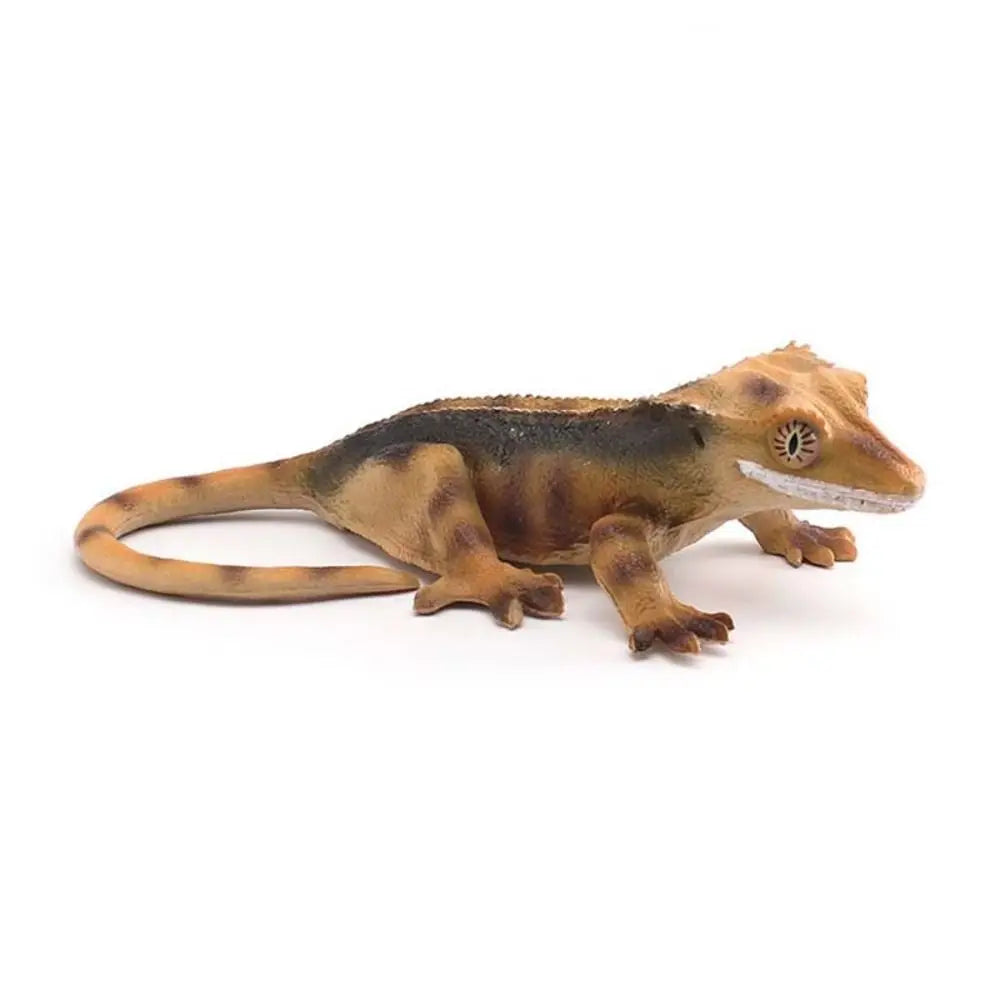 Simulation Lizard Model Figurines Miniature Educational Reptile Animals Figures Congnitive Static Gecko Figure Birthday Gift