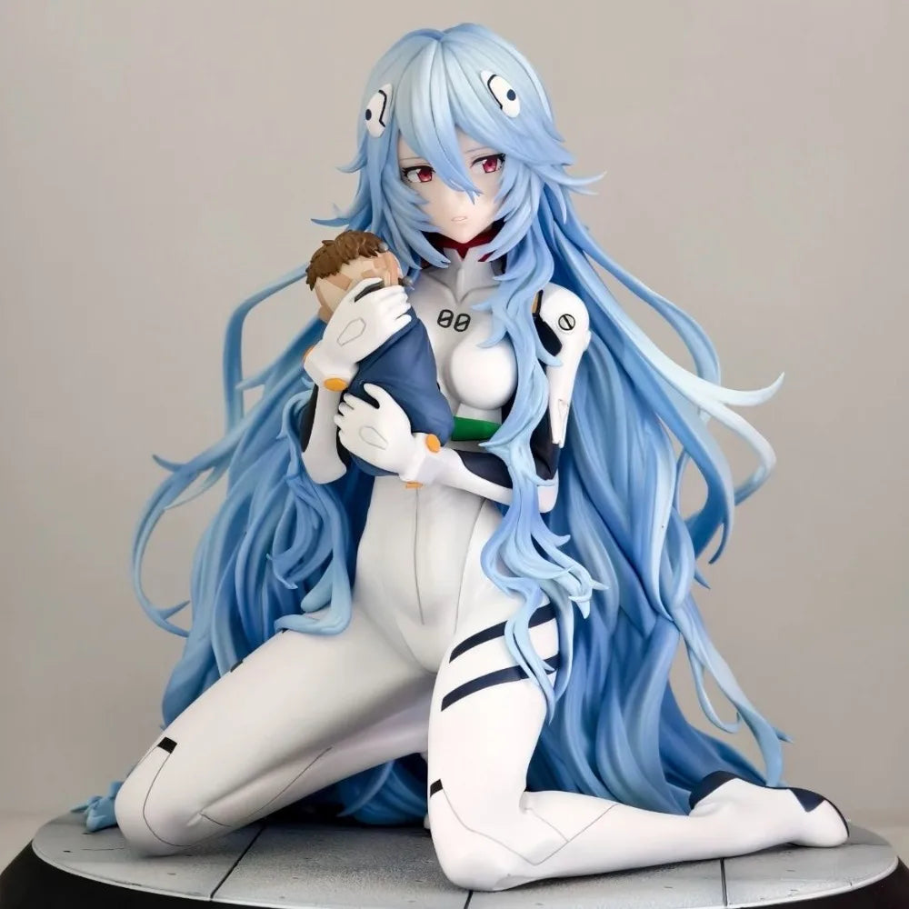5.12in/13cm Anime NEON GENESIS EVANGELION Figure Ayanami Rei Action Figures PVC Statue Model Collection Toys Gifts