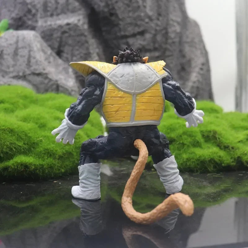 Anime Dragon Ball Super Saiyan Vegeta Goku golden Great Ape Gorilla Action Figure Collection Model car ornament Doll Toys gifts
