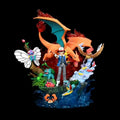 PokéMon Ash Ketchum Family Light Up Gk Anime Figure Charizard Squirtle Bulbasaur Collectible Model For Adult Collectors