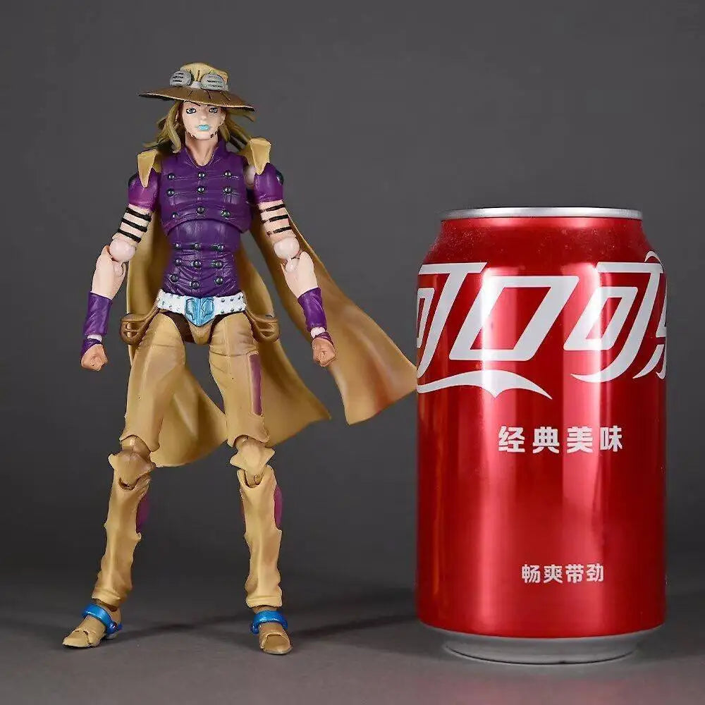 16cm Jojo'S Bizarre Adventure Julius Caesar Zeppel Pvc Figure Action Doll Model Decorat Statue Collection Toy Birthday Gift