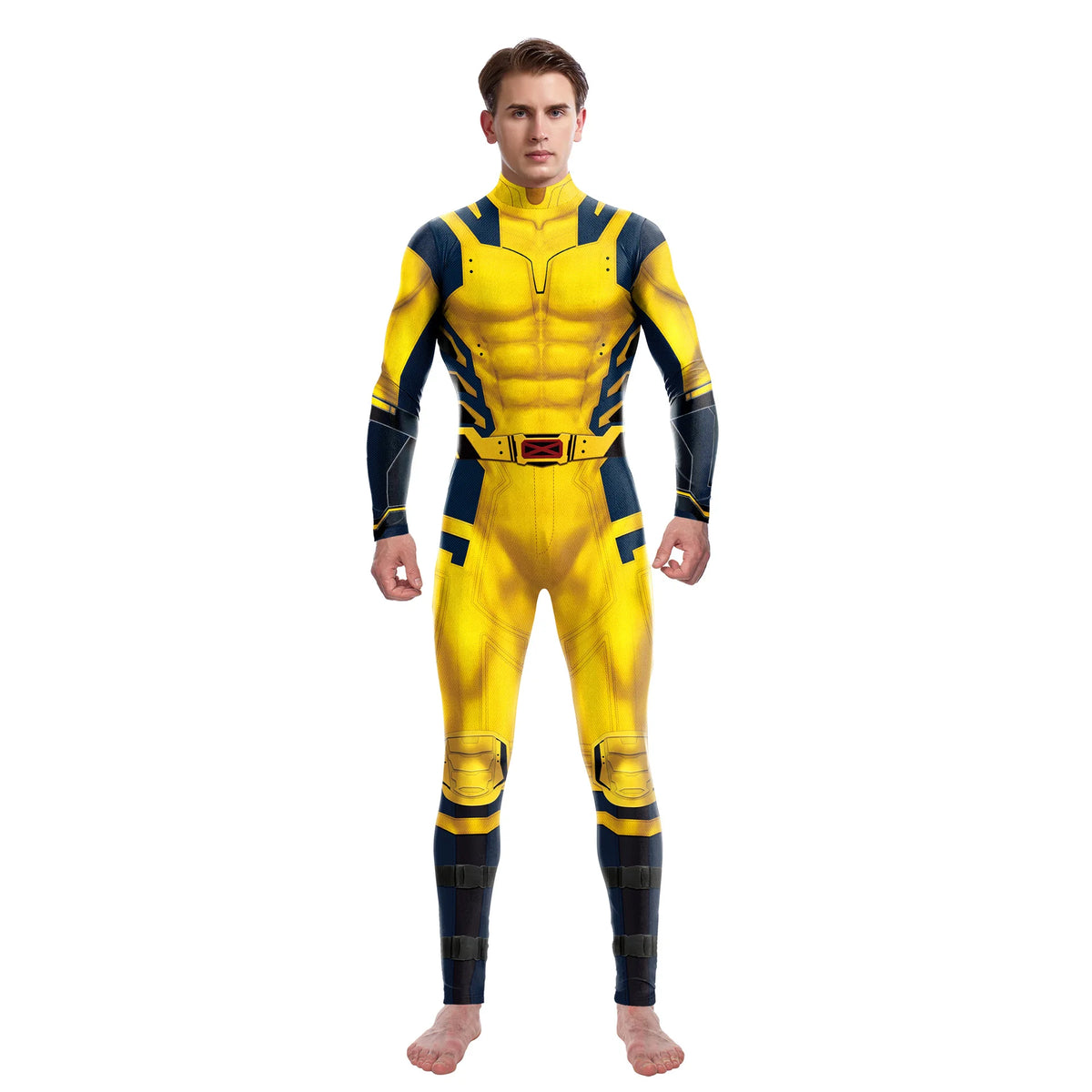 super-héros hommes film Deadpool Wolverine Cosplay Costumes Hallloween combinaison Performance fête Zentai body
