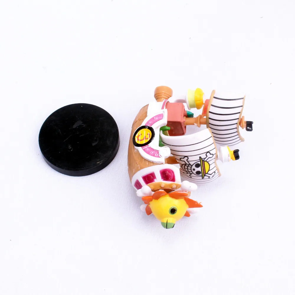 Figure Luffy THOUSAND SUNNY Going Merry Assembling Boat Model Pirate Ship Decor Boys Toys Kids Birthday Gift