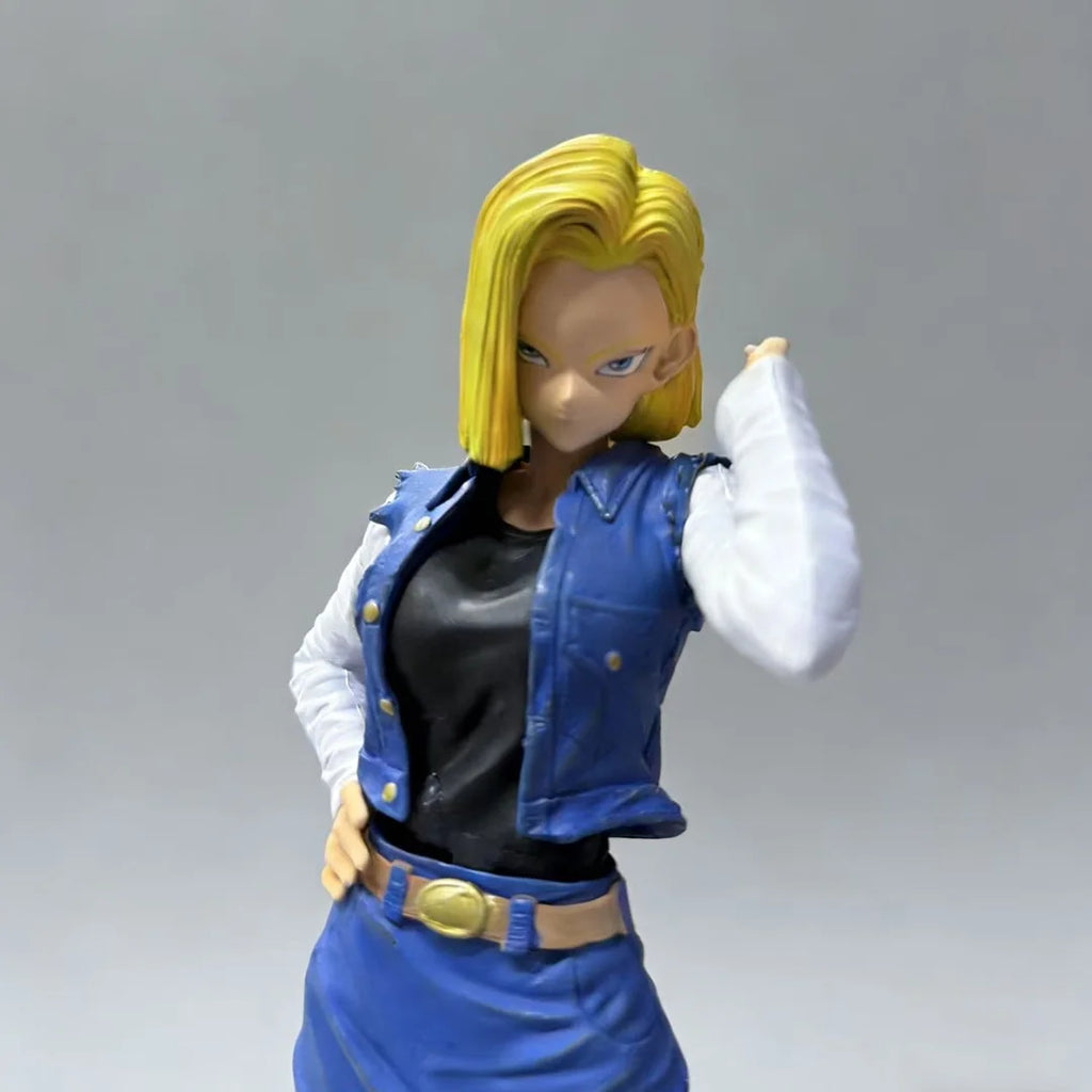 Anime Dragon Ball Z Android 18 Figure Android 18 26cm PVC Action Figurine Collection Model Toys Gifts