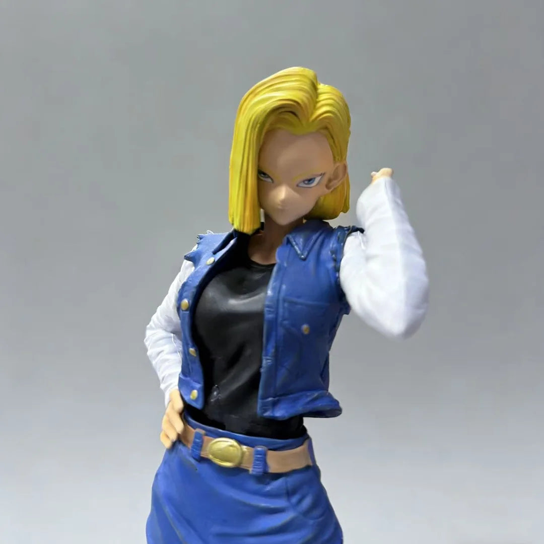 Anime Dragon Ball Z Android 18 Figure Android 18 26cm PVC Action Figurine Collection Model Toys Gifts