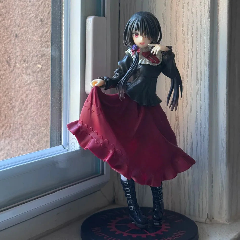 Date A Live Figure Tokisaki Kurumi Casual Wear Ver. PVC Action Figure Anime Figure Model Toys Collection Doll Gift