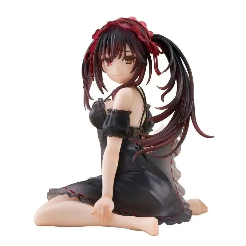 Taito Kurumi Tokisaki Prize Figure Date A Live Anime Nightgown Spirit Character Statue Desktop Decoration For Anime Collectors