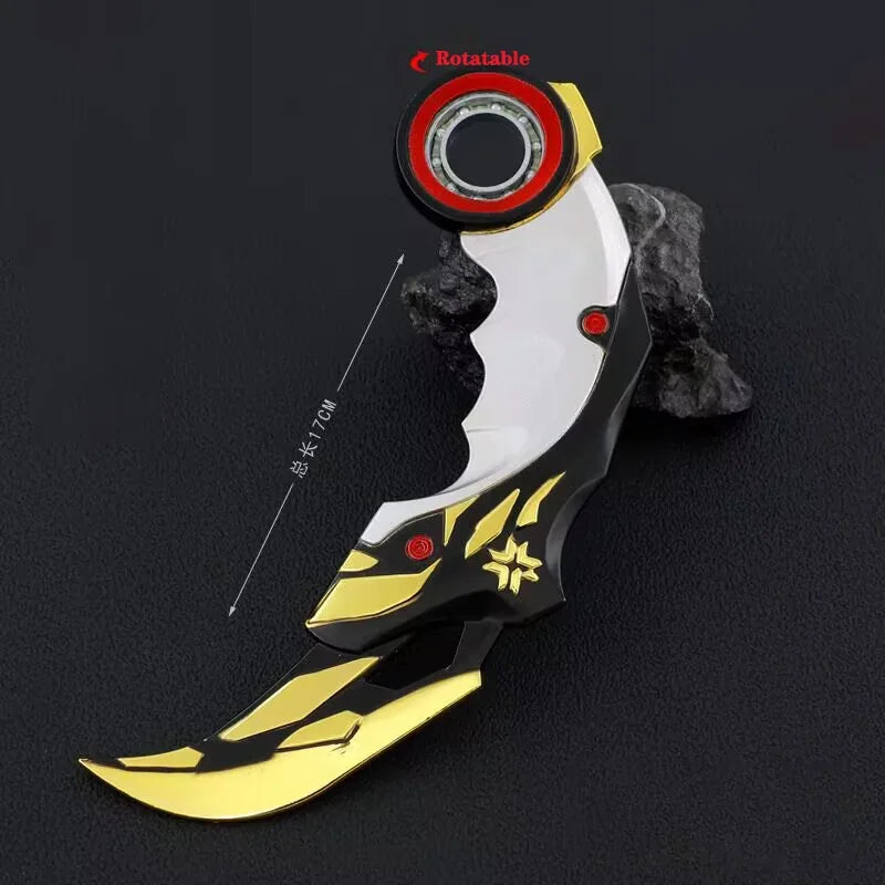Valorant Melee Knife Toy Sword Figure Karambit Prime Reaver Series VCT Claw Knife Ion Tactical Knives Boys Gifts Game Gifts