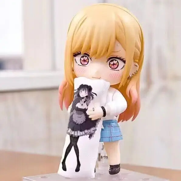 10cm My Dress-Up Darling 1935# Q Version Kitagawa Marin Action Figure Joint Replaceable Pvc Model Statue Kawaii Anime Toy Gifts