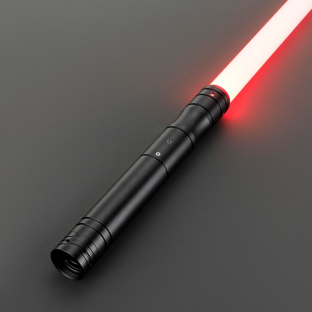 JS Metal Hilt Lightsaber, Splicable Somatosensory Duel Glowing Toy, Full Length 90cm, Holiday Gift