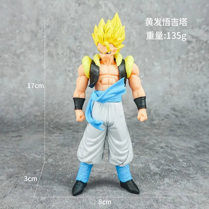 Dragon Ball Z Anime Action Figures Son Goku Majin Buu Vegeta Frieza Broli Cell PVC Cartoon Model Dolls