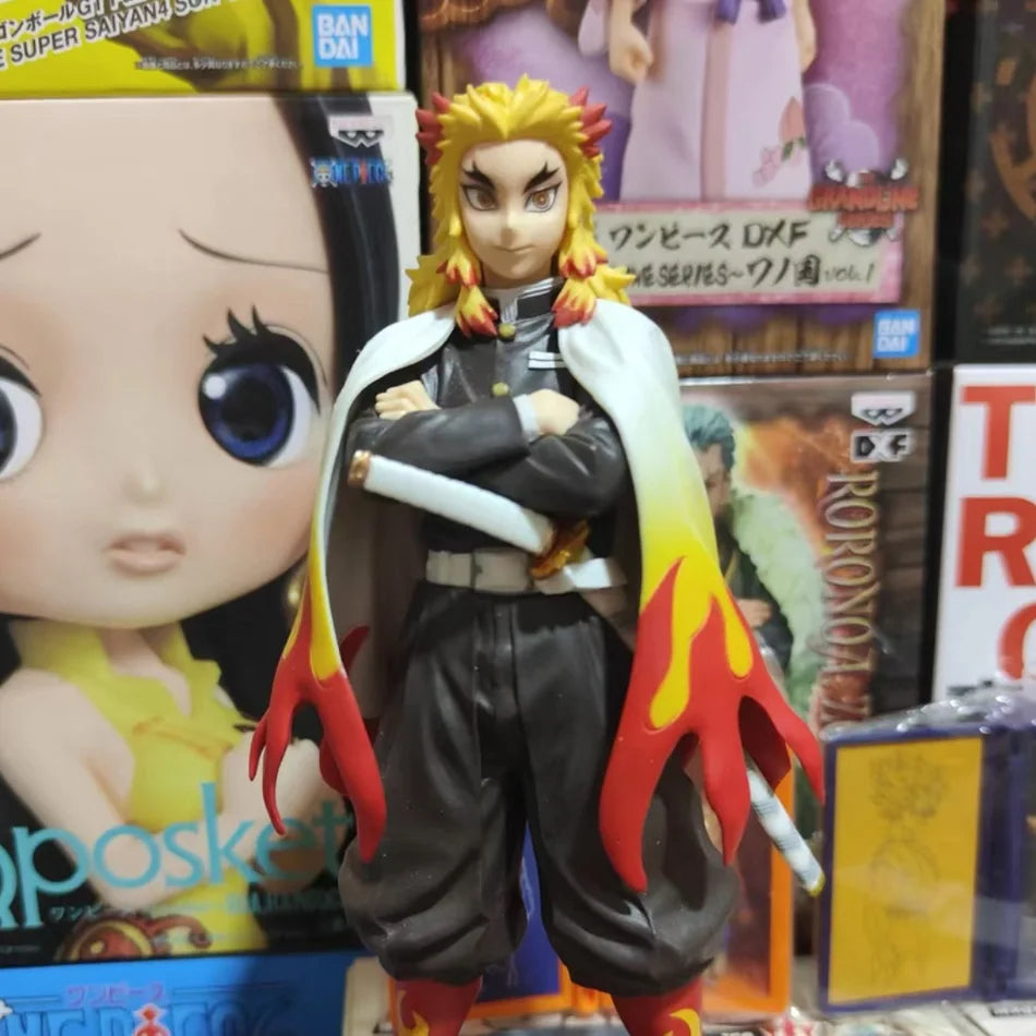 15cm Anime Demon Slayer Figure Doll Toy Nezuko Tanjirou Zenitsu Inosuke Kyoujurou Shinobu Giyuu Qposket Model Toy Kids Xmas Gif