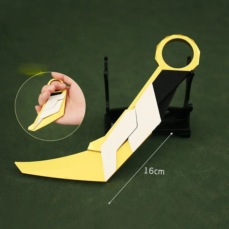 Valorant Melee Knife Toy Sword Figure Karambit Prime Reaver Series VCT Claw Knife Ion Tactical Knives Boys Gifts Game Gifts