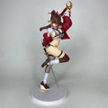 28cm Anime Dual Swords Standing Pose Figure Collectible Desktop Decoration Gift