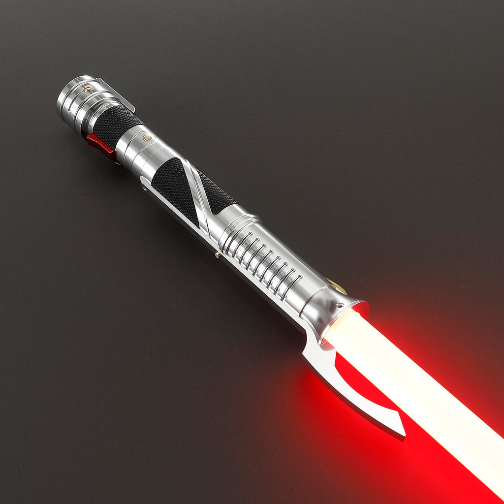 JS Upgraded RGB3.0 DK Lightsaber, Metal Hilt, Smooth Swing, Flash on Impact, Heavy Dueling Lightsaber, Cosplay Toy