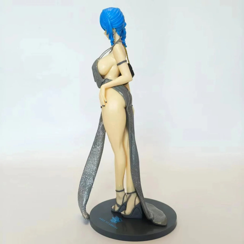 26cm Azur Lane St. Louis Evening Dress Standing Pose Anime Figure Model Statue Collection Desktop Decoration Ornament Toy Gift F