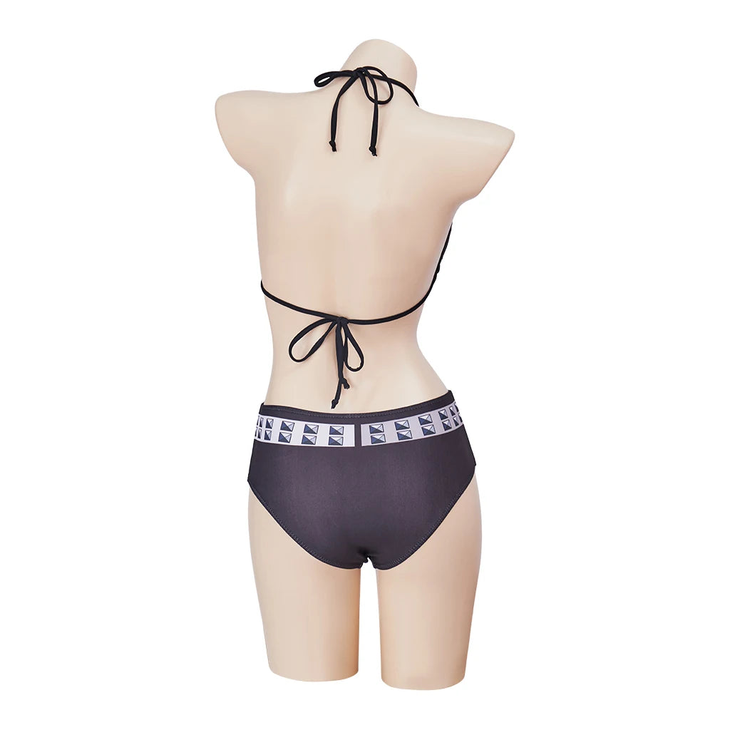 Yoko Littner Cosplay Costume Bikinis Set Women Girls Swimsuit Yoko Sexy Bathing Set Halloween Carnival Poor Party Swimwear