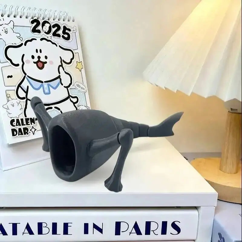New 3D Printing Anime Figures Toy Maja Eater Bloop Model Figure Creative Small Monster Series Figures Collection Toy Kids Gift