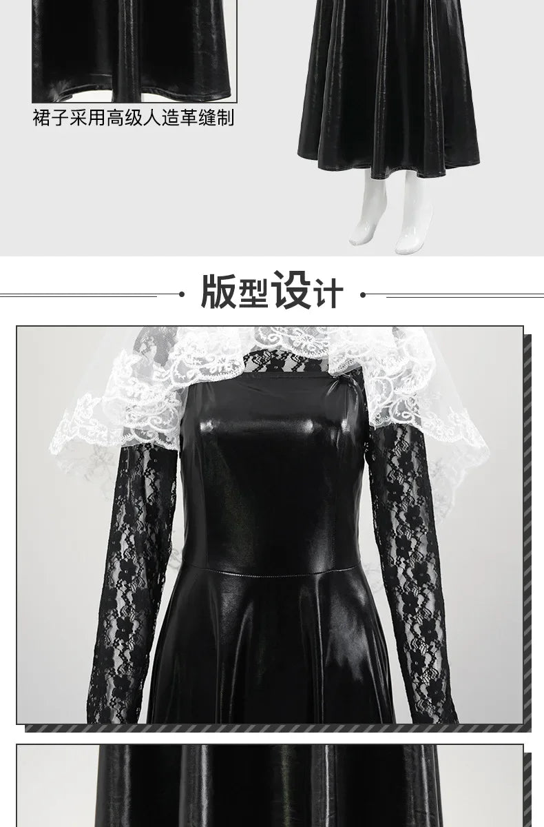 Osaragi Cosplay Anime Sakamoto Days Costume Wig Dress Veil Coat Outfit Women Assassin Shishiba Halloween Carnival Full Set