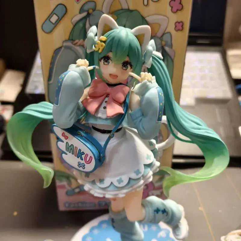 Genuine Original In Stock Taito Fancy Ver Hatsune Miku Fashion Figure Anime Figure Model Collector Figurine Toys for Children
