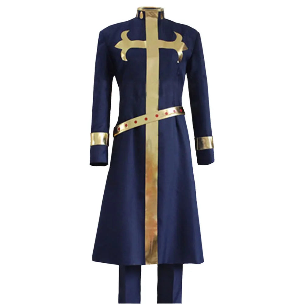 The wonderful adventure Sea of Stones cosplay of Jojo in the Saint Veda anime, Enrico Puchi cosplay stage costumes