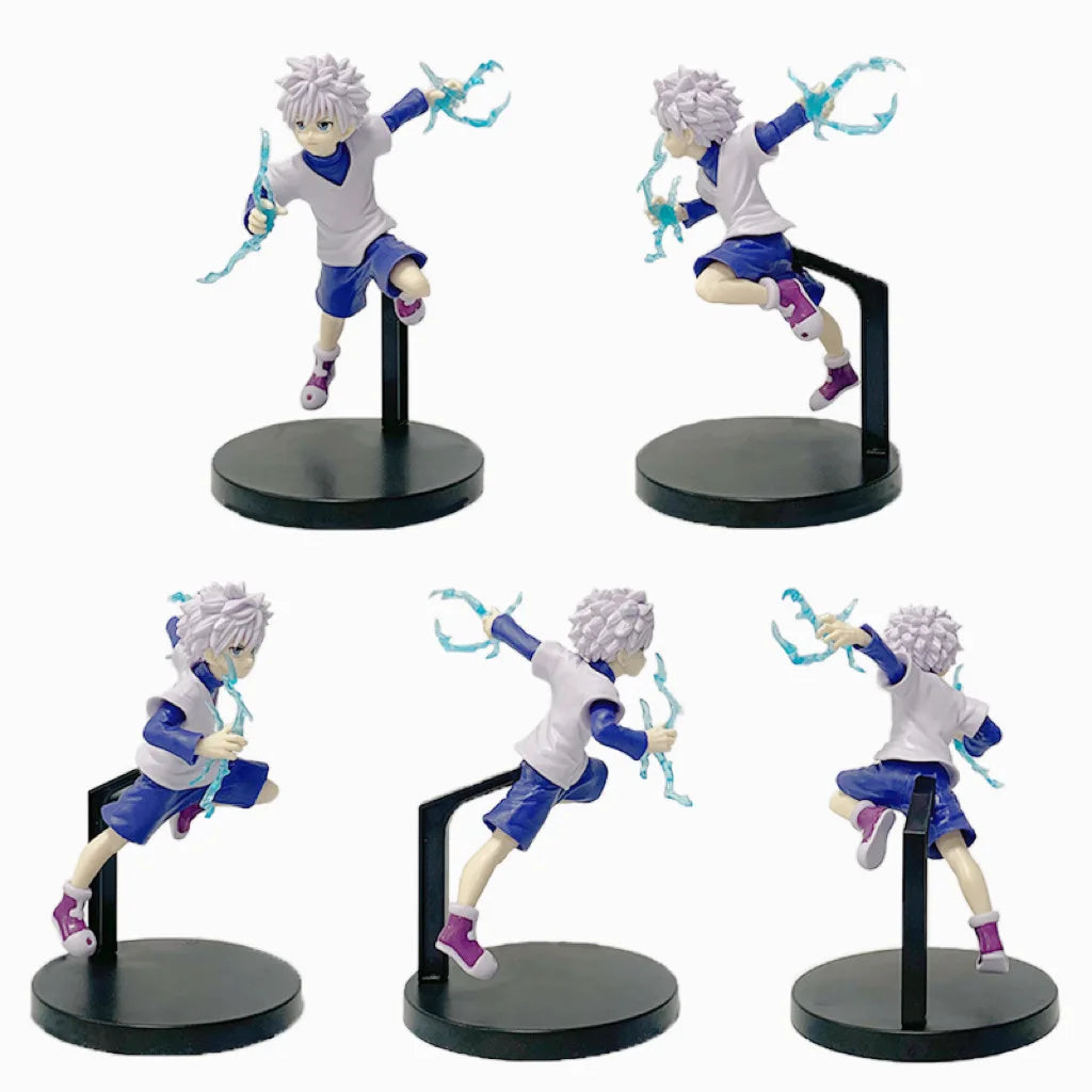 Anime HUNTER×HUNTER Killua Zoldyck GON·FREECSS Chrollo Lucilfer Figure PVC Model Collection Ornament Toy Doll Gifts In Stock