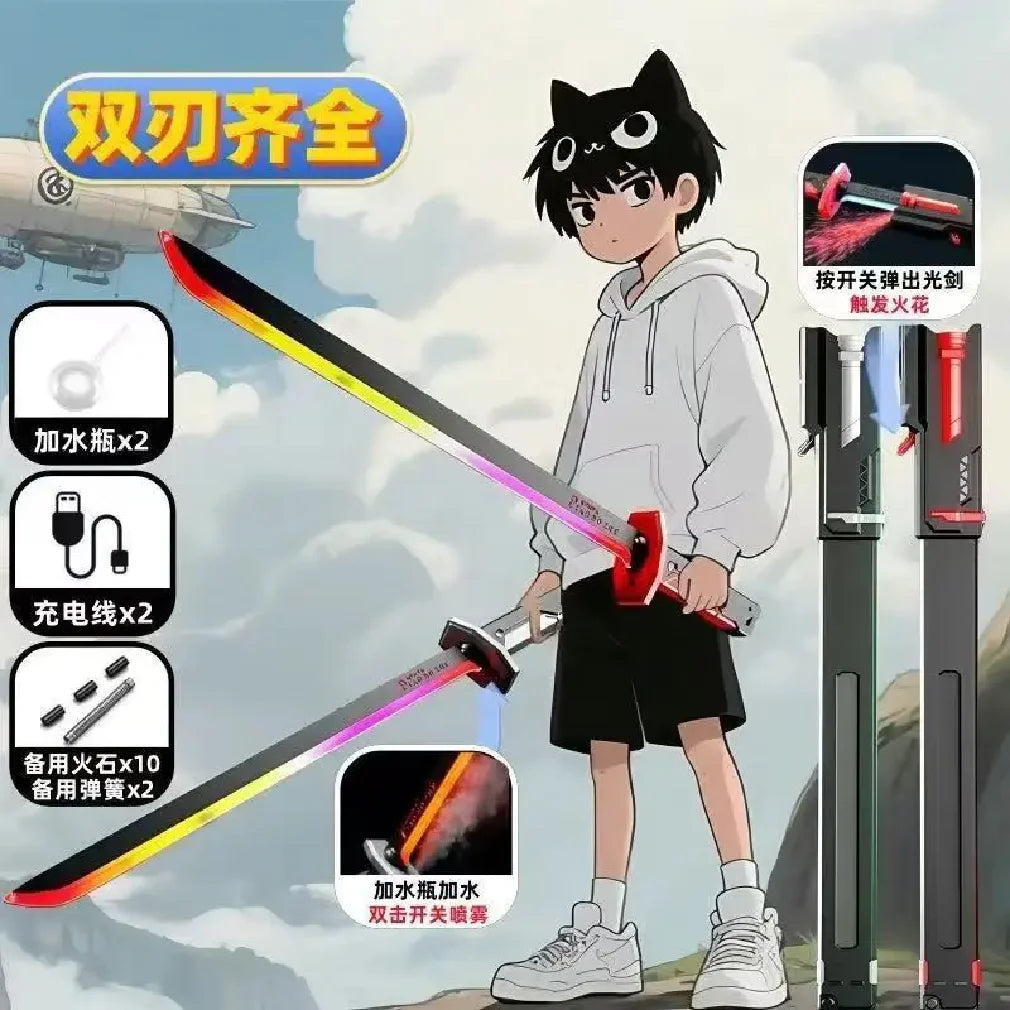 Colorful Light-Up Toy Sword