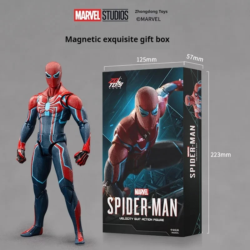 Zd Toys Marvel Spider Man Action Figure Ps4 Game Version Full Articulated Collectible Model For Display