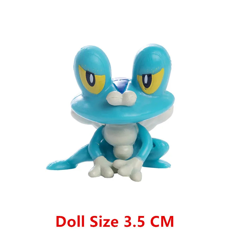Pokemon Cartoons Anime Figure Pikachu Charmander Eevee Squirtle Cosplay Toys Model Figure Collection Dolls Birthday Gift