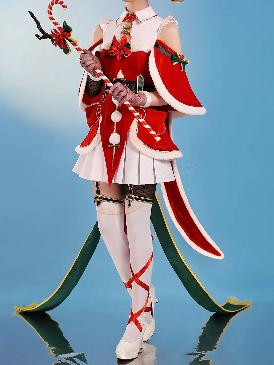Rem Ram Christmas Dress Emilia Cosplay Costume Anime Re:ZERO - Starting Life in Another World  Dress for Women Halloween Suits