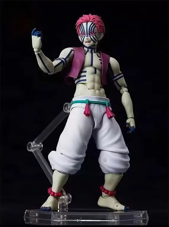 Anime Demon Slayer Figma Sp-146 Akaza Hakuji Action Figures Twelve Kizuki Figurine Toy Decoration Collection Model Doll Gift