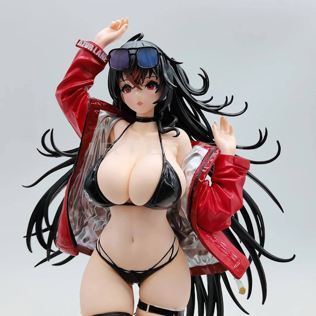 45cm Taiho Figure B-style 1/4 Azur Lane Chinese Anime PVC Action Figure Toy Game Collectible Model Doll