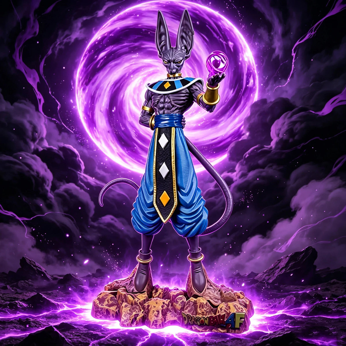 Hot 30cm Anime Figure Dragon Ball Z Beerus Super God of Destruction Figures Action Figure Collection Model