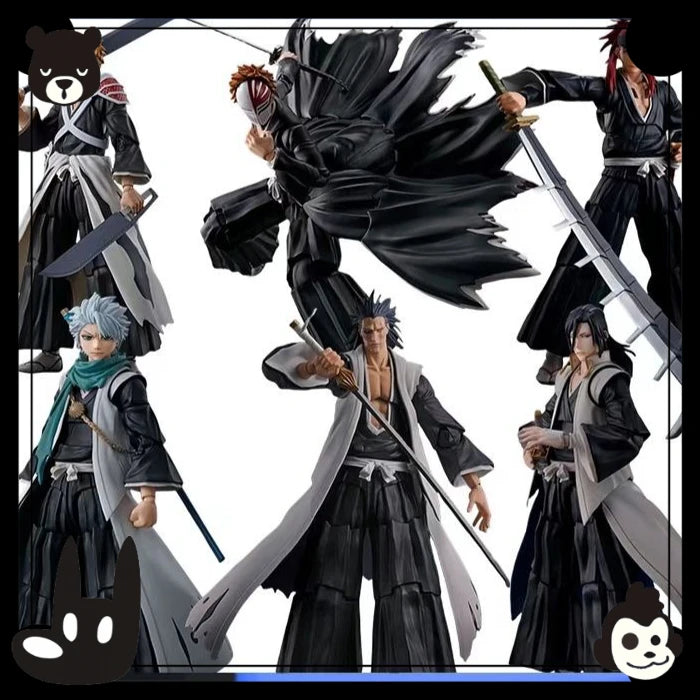 Anime Bleach Blind Box Random Surprise Gift Box Include Action Figure Keychain Pendant Badge Sticker Postcard Cartoon Peripheral