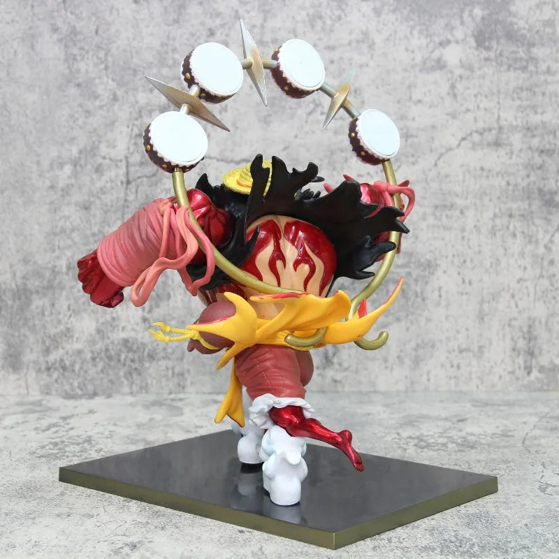 Bandai Action One Piece Anime Figure Luffy Model Doll Collection Decoration Children's Gifts Desktop Ornaments Japanese Kids Toy