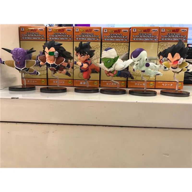 Dragon Ball Z Animation WCF 30th Anniversary Running Flying Articles 6 Super Saiyan Destruction God Hand-made Ornaments cartoon
