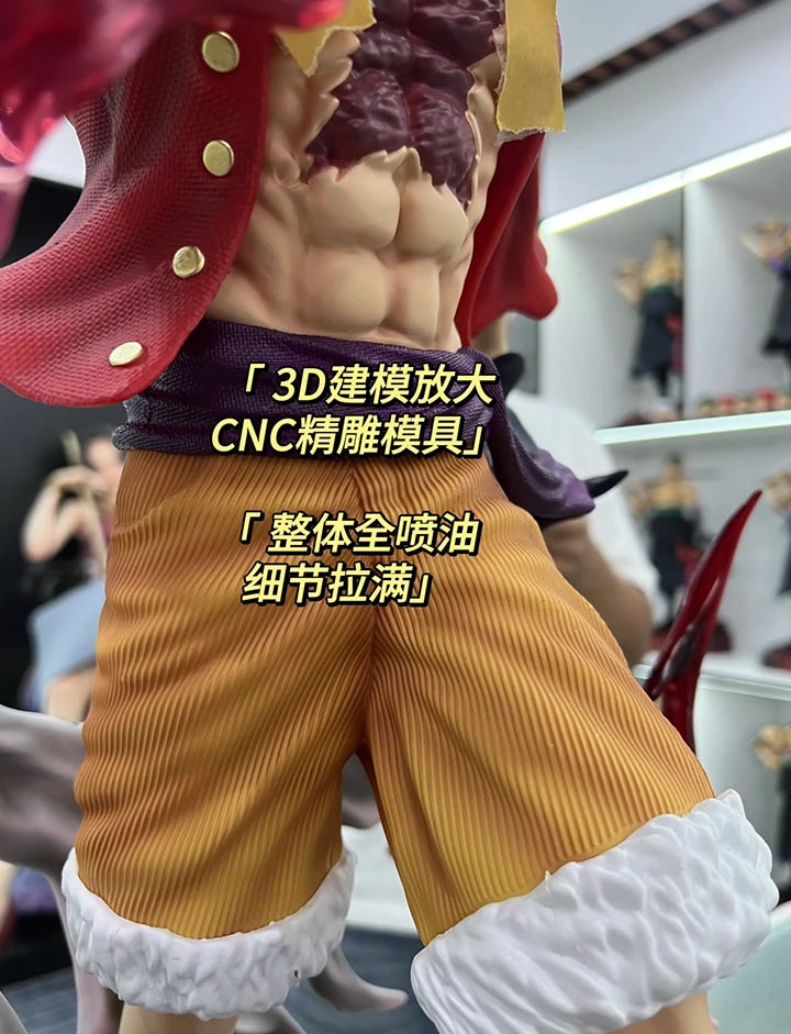 In Stock One Piece 73cm Roronoa Zoro&70cm Goose Step Luffy&70cm Dream Ace Super Large Figure Popular Anime Characters Fan Gift