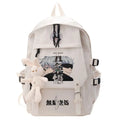 Satoru Jujutsu Kaisen Anime Cosplay Backpack Students School Bag Cartoon Bookbag Laptop Travel Rucksack Outdoor Kids Gifts