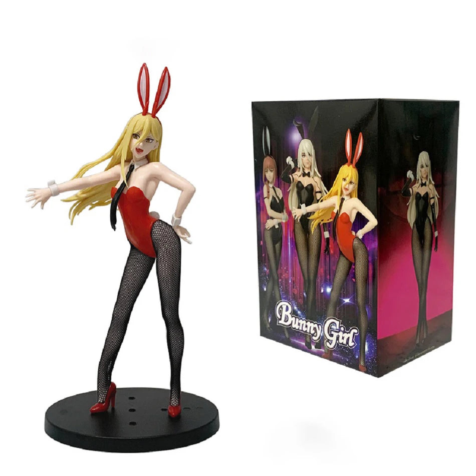 22cm Anime Bunny Girl Action Figure PVC Model Toy , Collectible Figurine Desktop Decoration Gift for Anime Fans