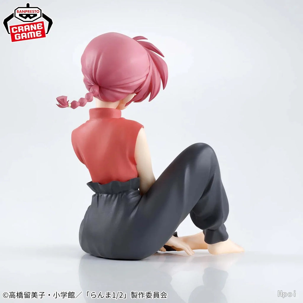 In Stock Original BANDAINAMCO BANPRESTO Ranma 1/2 Relax Time Shampoo Tendou Akane Ranma PVC Figure Model Collector Birthday Gift