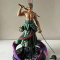 One Piece Phantom Roronoa Zoro Three-Sword Style Anime Figure Handmade Model Action Figure Model Statue Collection Desktop