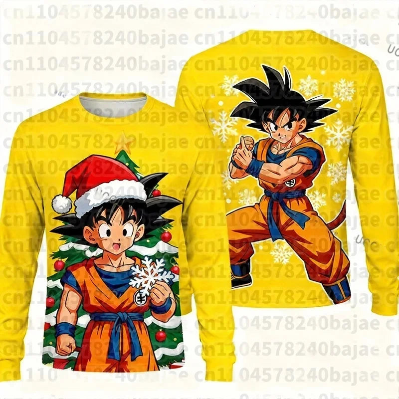 Dragon Ball Pullover Hoodies Japanese Anime Sweatshirt Men/Women Oversize Autumn Winter Unisex Cosplay O-neck Hoodie
