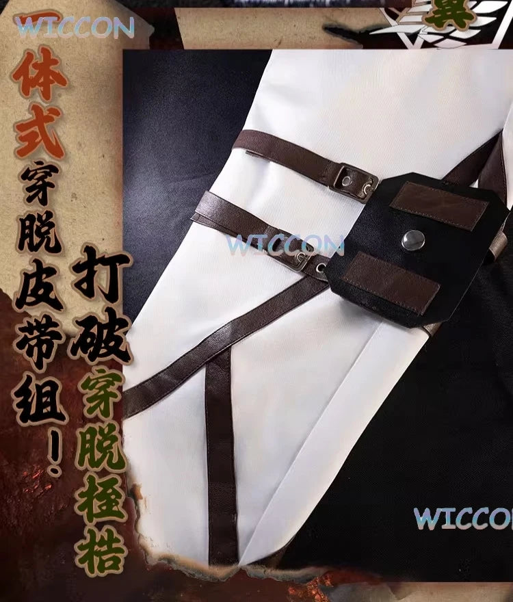 Anime Attack Cos On Titan Eren Jaeger Mikasa·Ackerman Cosplay Armin Arlert Hange Zoe Costume Survey Corps Full Set Women Men Cos