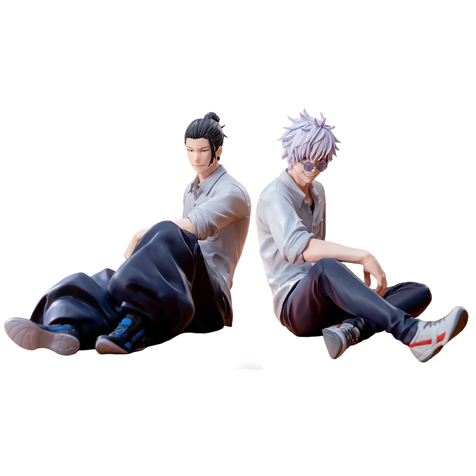 Anime Jujutsu Kaisen Figure Gojo Satoru Action Figure Noodle Stopper Doll Geto Suguru Statue 14cm PVC Model Yumemirize Toys