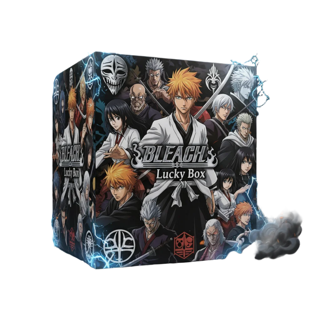 Anime Bleach Blind Box Random Surprise Gift Box Include Action Figure Keychain Pendant Badge Sticker Postcard Cartoon Peripheral