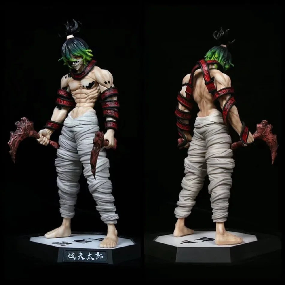 28-30cm Anime Demon Slayer Figure Kibutsuji Muzan Kamado Tanjirou Action Figure Model PVC Toy Peripheral Collection decoration