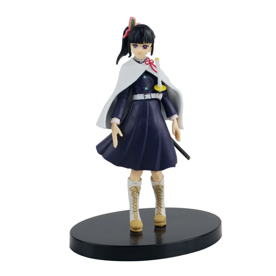 Anime Figure Demon Slayer Figures Kimetsu No Yaiba Doll Tanjiro Nezuko Zenitsu Figurine Inosuke Warrior Action Figure Model Toy