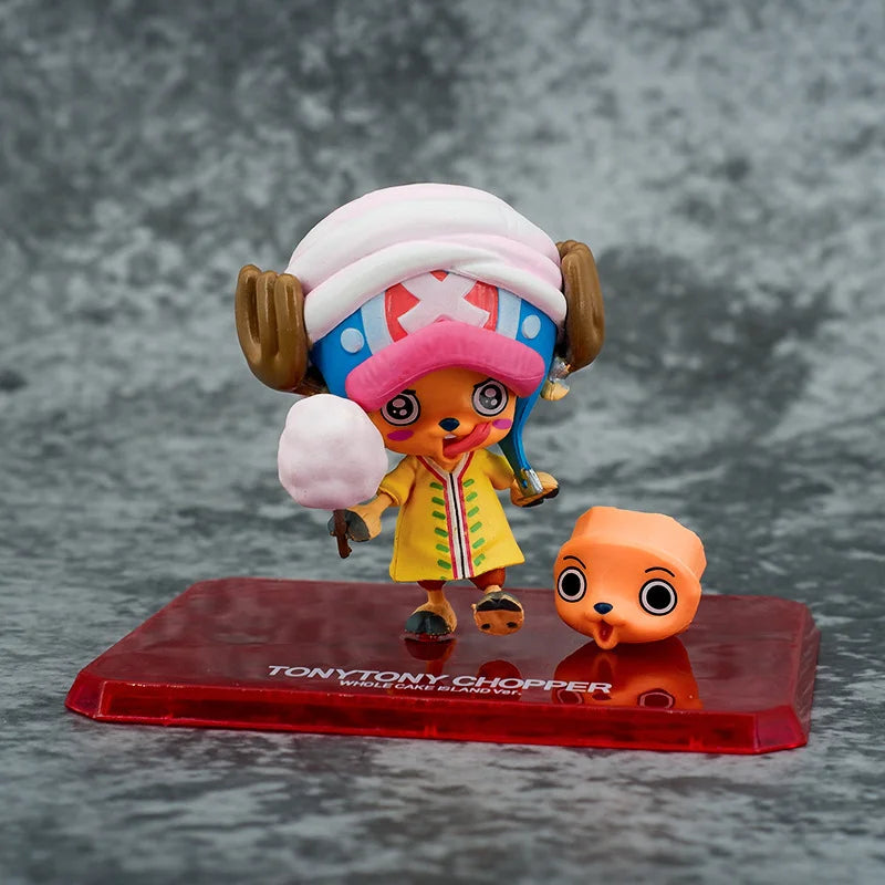 One Piece PVC Action Figure Kimono Ninja Tony Tony Chopper Anime Figure  Collection Model Dolls Kid Gift Toys Decoration
