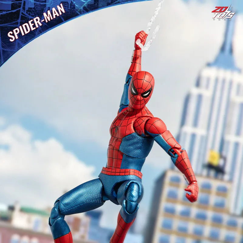 ZD Toy Spider-Man Brand New Day Spider Man PS4 Peter Parker Gold Black Red Iron Spider Hobie Brown Action Figure Toys Model Gift