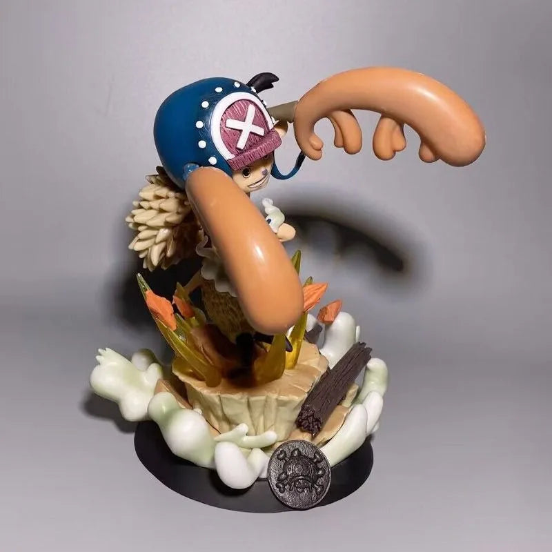 One Piece Chopper Figure Limited Edition Statue Children's Gifts Desktop Ornaments Peripheral Trendy Play Decoration Bandai Doll